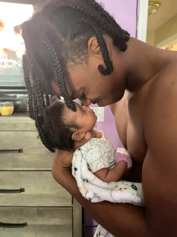 Father and daughter