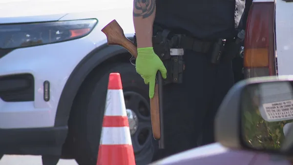 Man holding a gun
