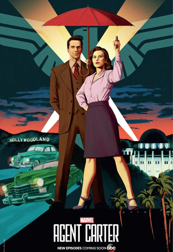 Colorful poster from the show