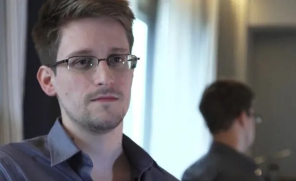 Edward Snowden in Citizenfour (Praxis Films) Edward Snowden in Citizenfour (Praxis Films)