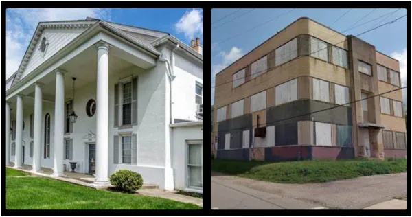 Two buildings