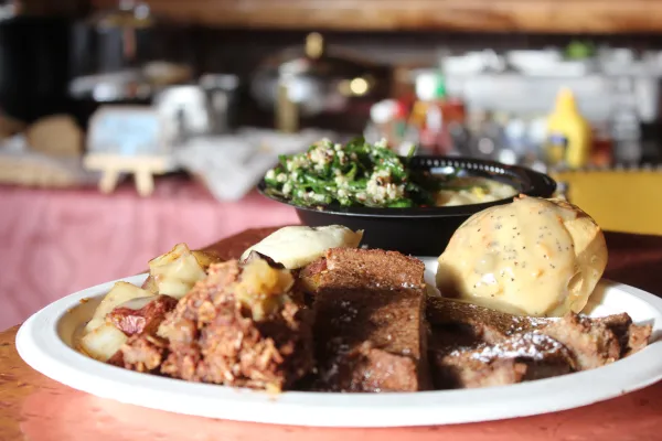 Pictured (Flynn 2016): Gingerbread French Toast, Chocolate Chip Pancakes, Rosemary Garlic Potatoes, Biscuits and Gravy, Kale and Quinoa Salad and Corn Chowder.  