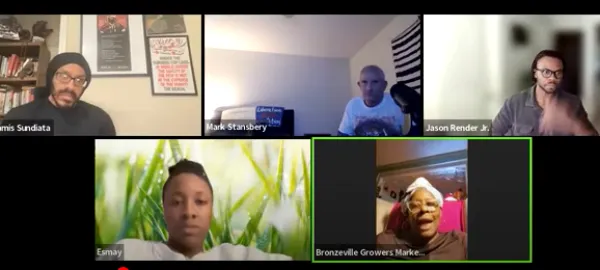 People on Zoom