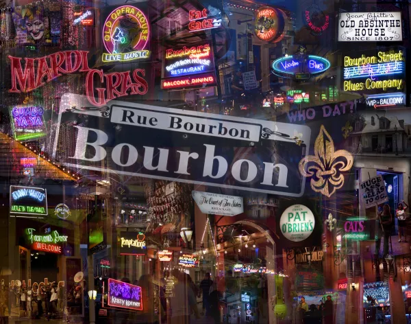 Montage of New Orleans images