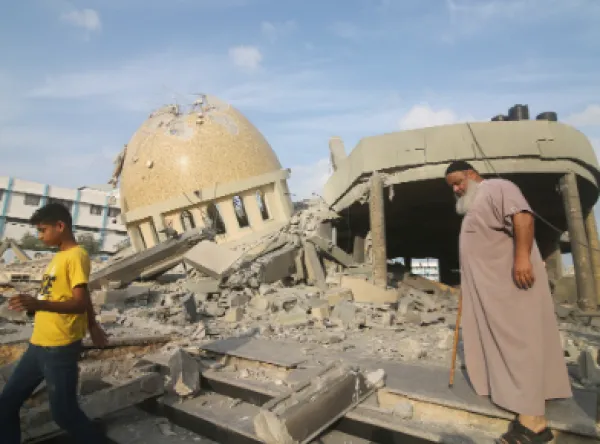 Destruction in Gaza