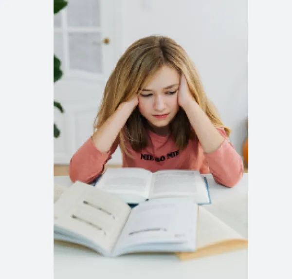 Girl reading