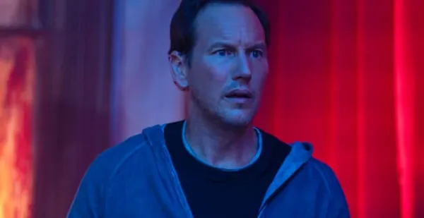 Man looking scared