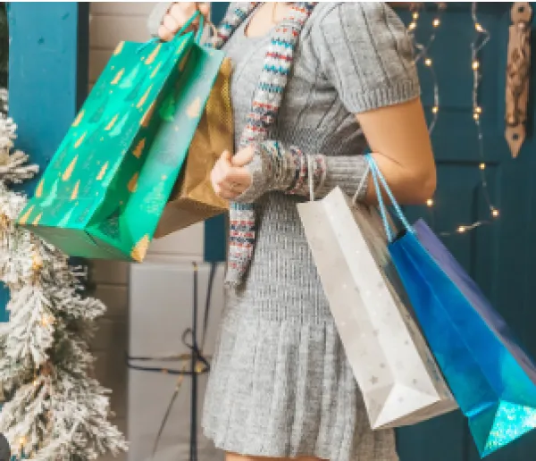 Woman shopping