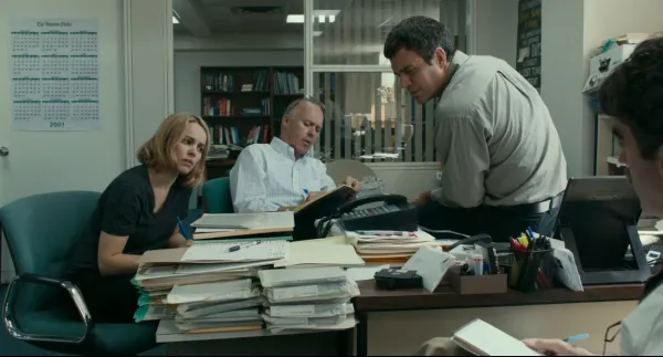 People working at a table