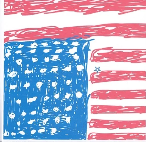 Upside down flag